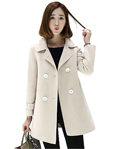 Amazon.com: IDEALSANXUN Wool Coat for Womens Fall Fashion Outfits